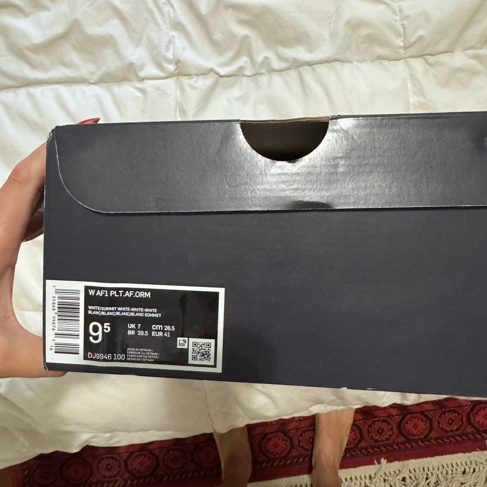 Nike White Air Force 1s - Picture 3 of 3